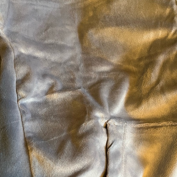 Zella Velour Crushed Velvet Full-Front Zipper Hooded Jacket, Grey Dapple M(8/10) - Picture 10 of 14